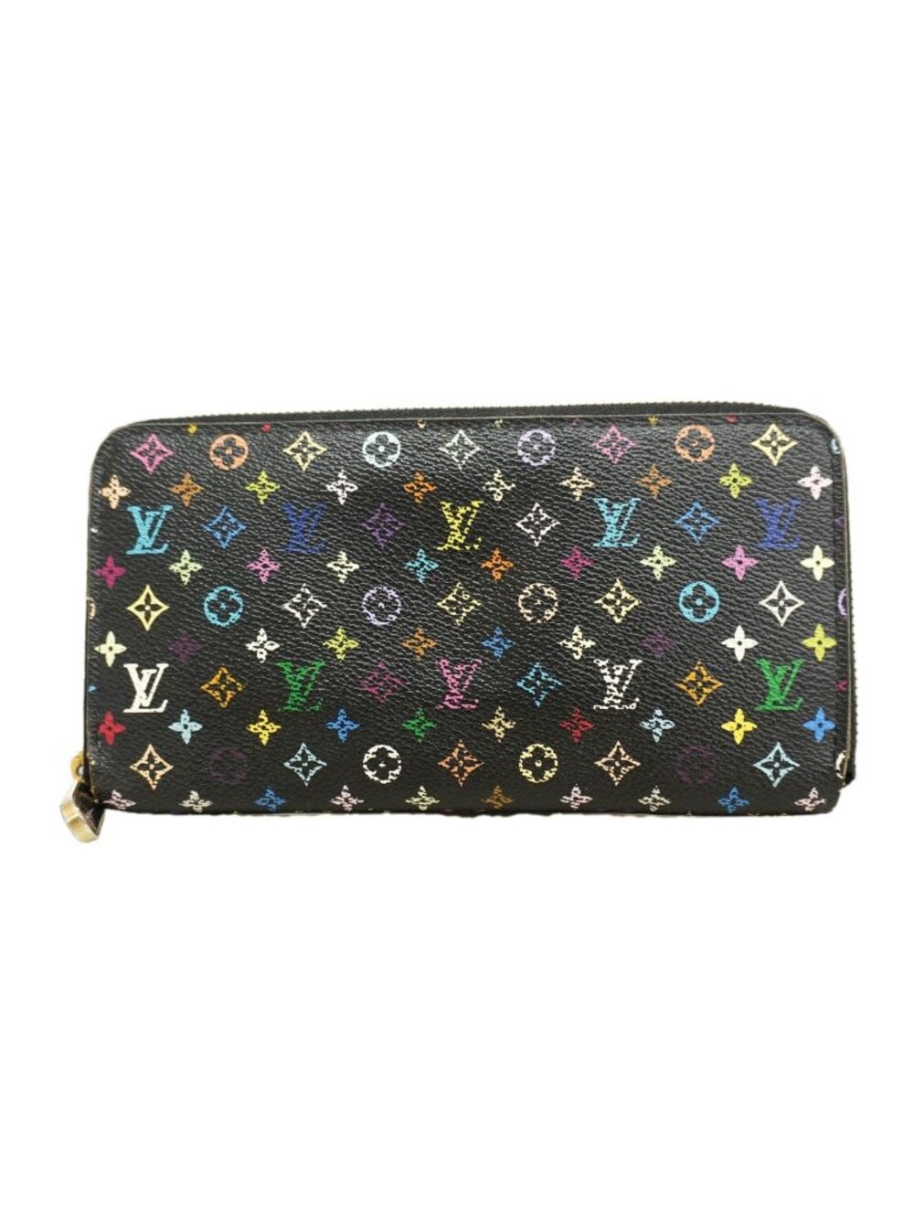 Louis Vuitton Wallet Monogram Multicolor Zippy Noir